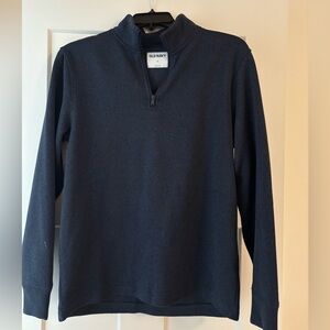 Men’s Old Navy Quarter-Zip Pullover (Navy) Size Medium